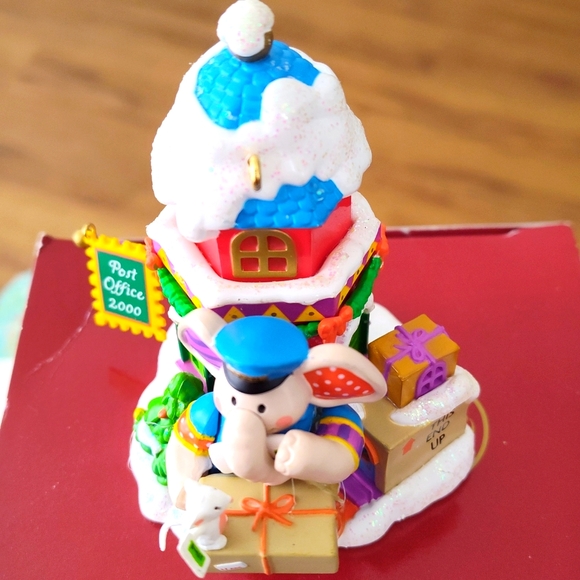 2000 Carlton Cards Toyland Wonders Christmas Ornament Rare Vintage Call outs - Picture 4 of 13